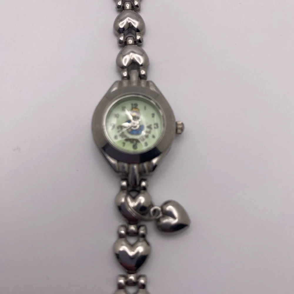 Disney Princess Cinderella 2 PC Set Watch with Heart Shaped Links & Necklace
